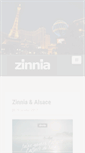 Mobile Screenshot of made-by-zinnia.com
